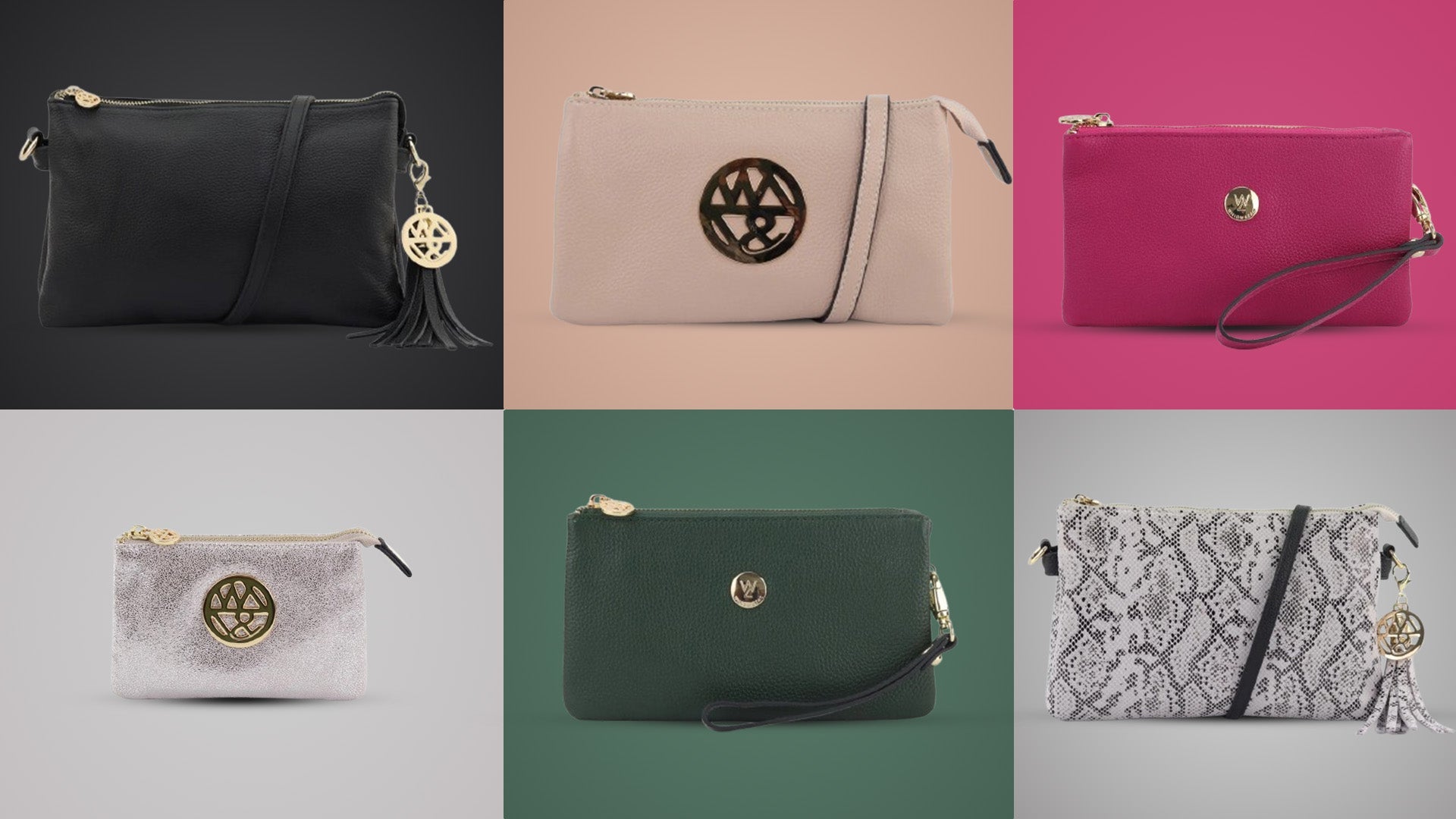 Leather Clutches & Pouches - Willow & Zac