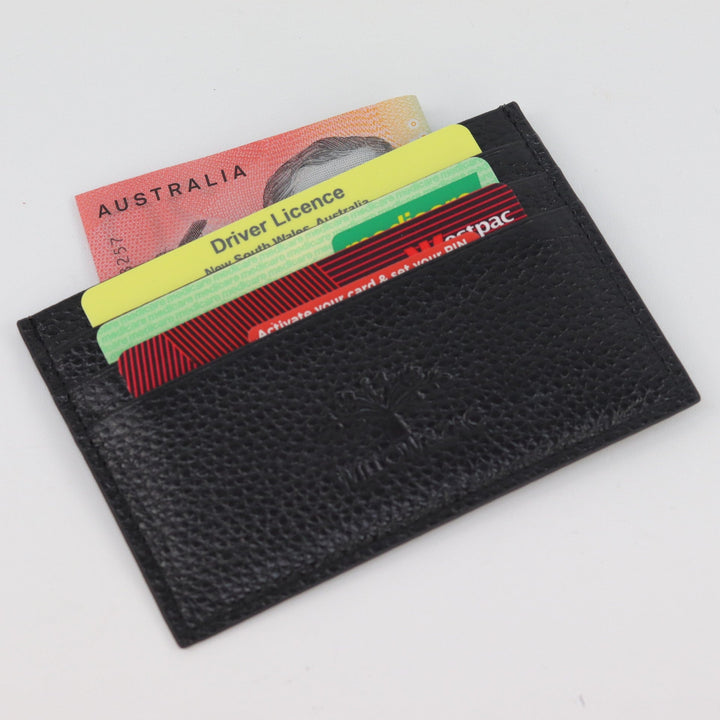 Willow & Zac Faith leather card holder Red