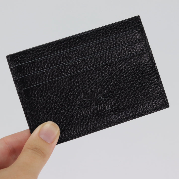 Willow & Zac Faith leather card holder Black