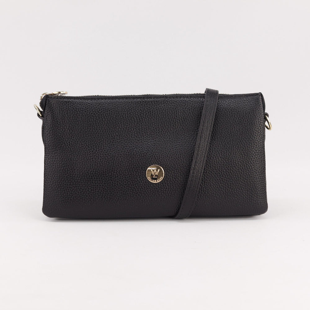 Willow & Zac Gracie crossbody clutch black #colour_black