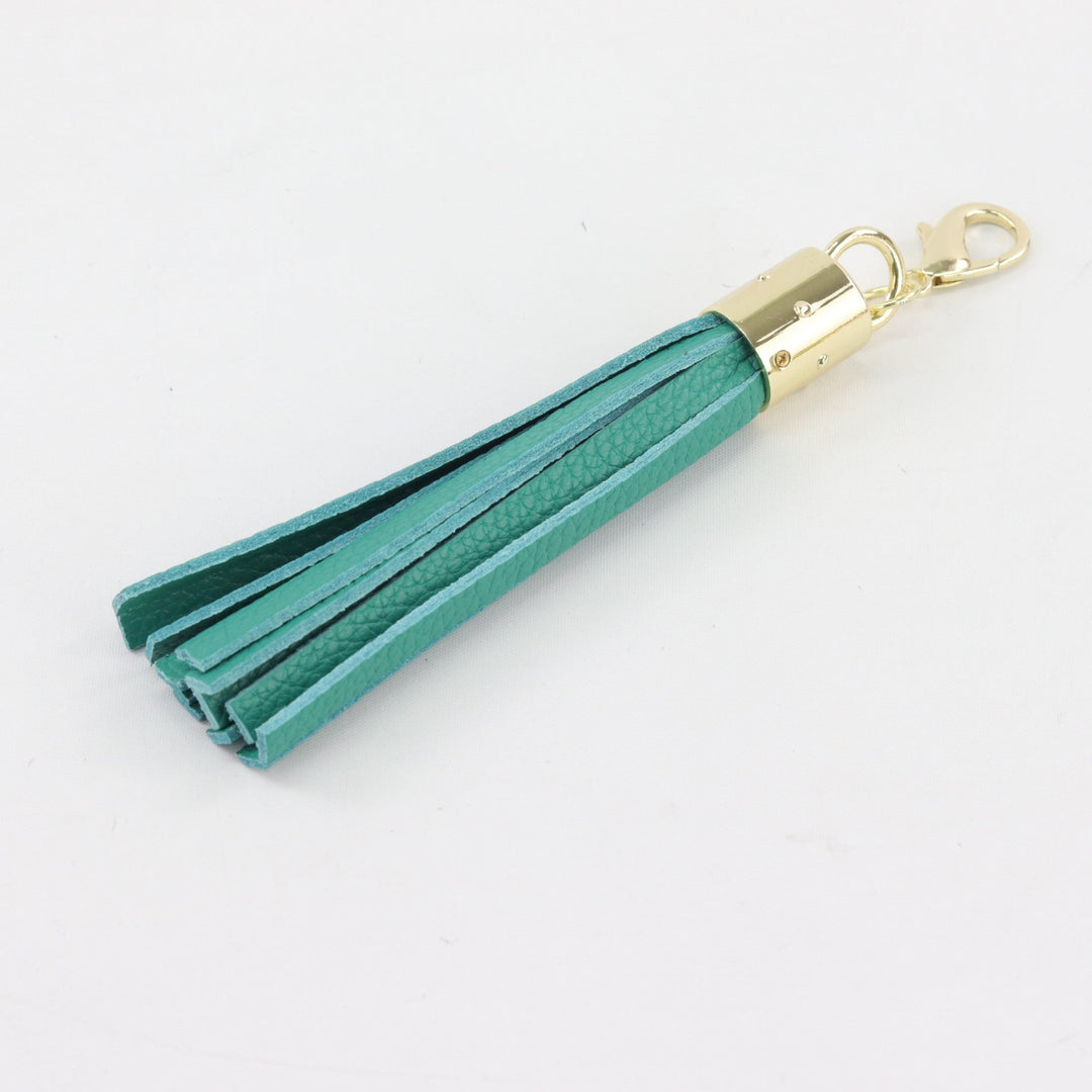 Willow & Zac Gypsy Tassle jade green
