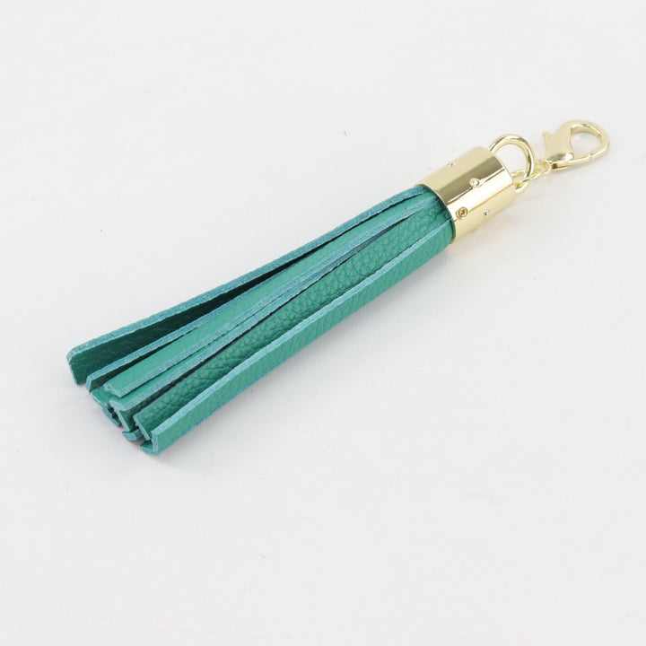 Willow & Zac Gypsy Tassle jade green
