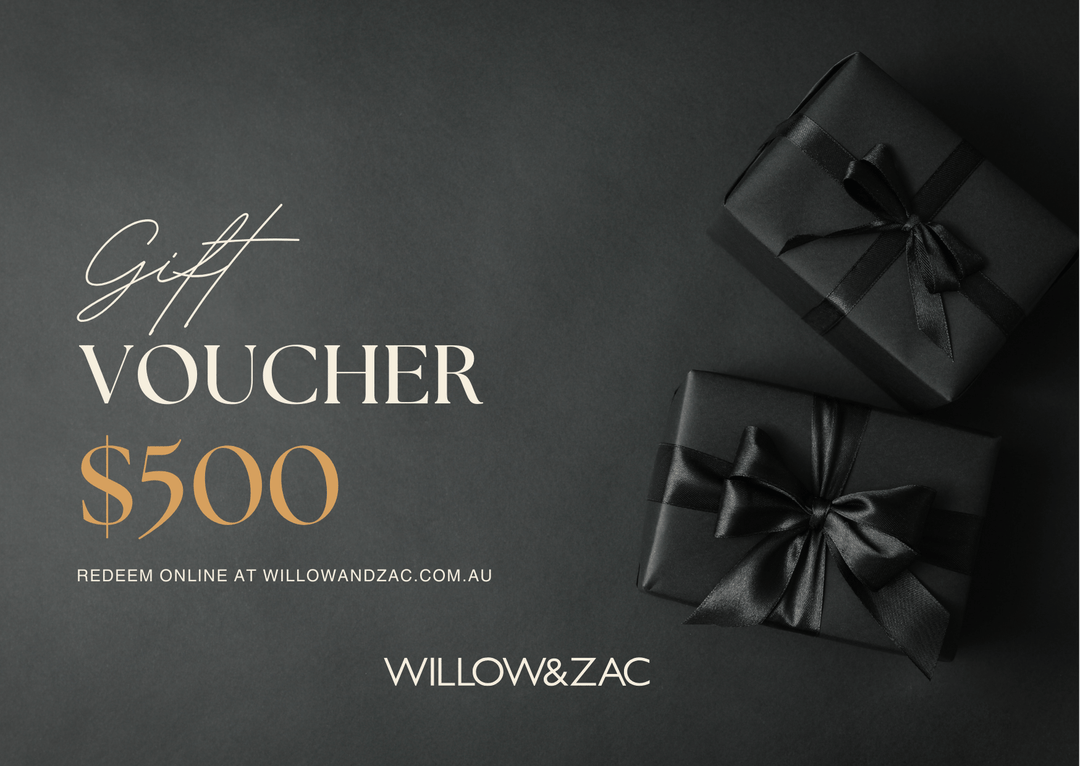 Willow & Zac Willow & Zac Digital Gift Card $500.00