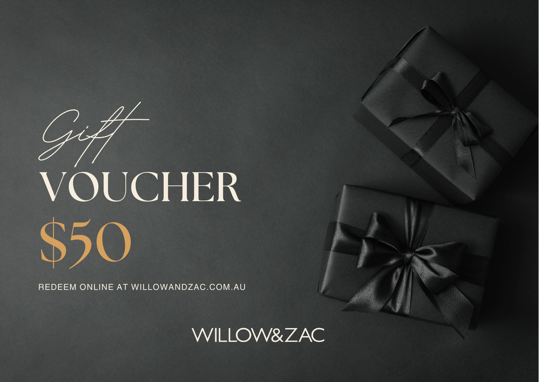 Willow & Zac Willow & Zac Digital Gift Card $50.00
