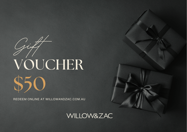 Willow & Zac Willow & Zac Digital Gift Card $50.00