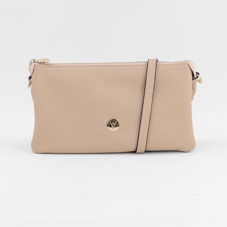 Calvin Klein Evie Crossbody Bag in Brown