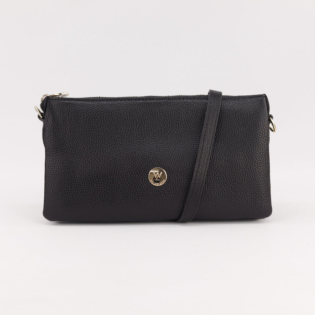Willow & Zac Gracie crossbody clutch black #colour_black